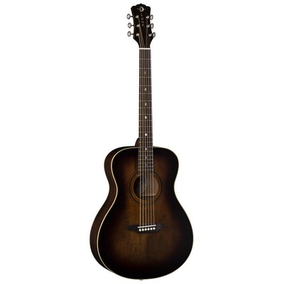 Luna Art Vintage Folk Solid Top Distressed Acoustic Guitar