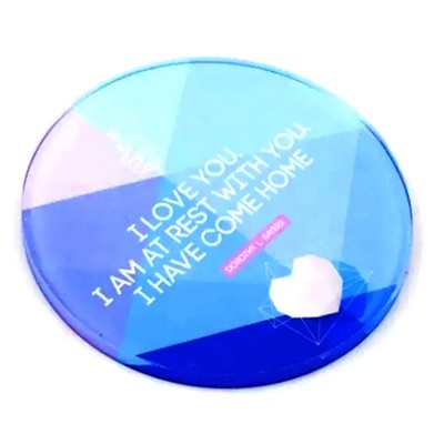 Round Acrylic Fridge Magnets – Full Color Print (4mm Thick)