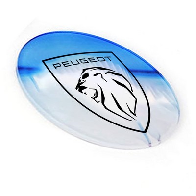 Full Color Oval Acrylic Fridge Magnet – 4mm Thick