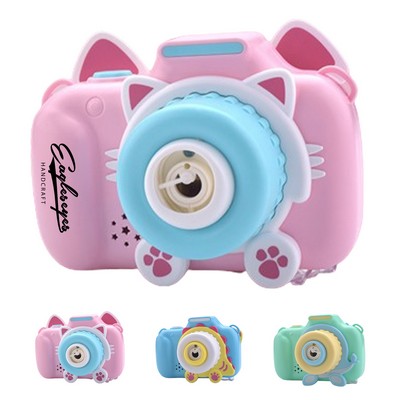 Electric Music Bubble Camera