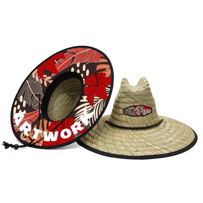 Lifeguard Straw Hat Sun Protection