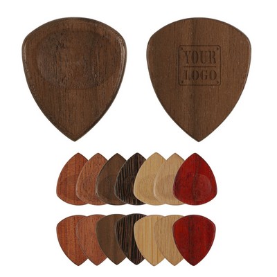 Wooden Guitar Pick