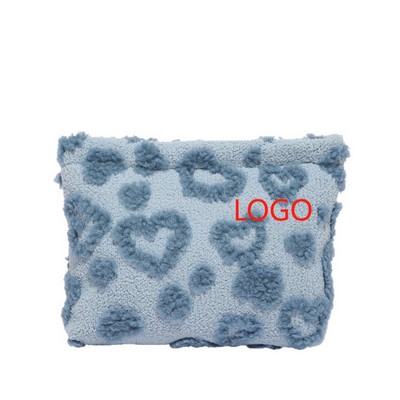 Makeup Bag Corduroy Cosmetic Bag for Women