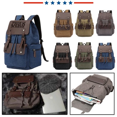 Vintage Canvas Backpack