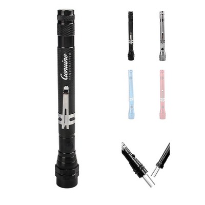 Magnetic 3 LED Flash Light