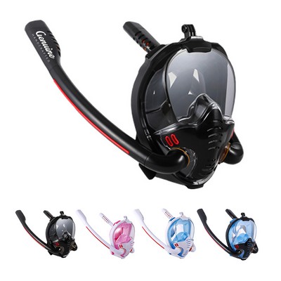 Double Tube Snorkeling Mask