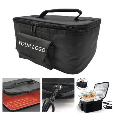 Portable Electric Car Heated Lunch Box Food Warmer 17.8" By 13.8"