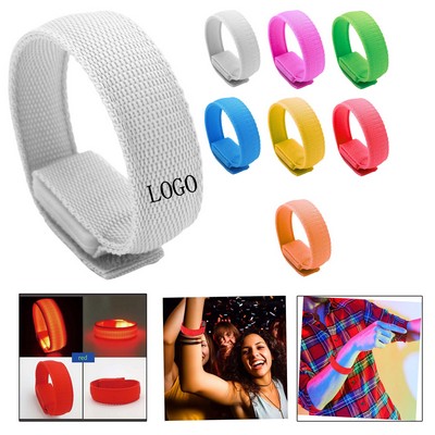 Rechargeable LED Light-Up Bracelet for Outdoor Activities