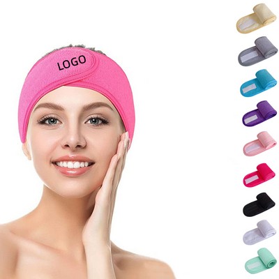 Adjustable Facial Spa Headbands
