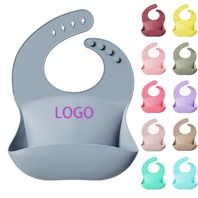 MOQ50 3D Silicone Bib