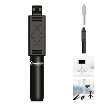 Vacation Selfie Stick with Wireless Remote and Tripod Stand