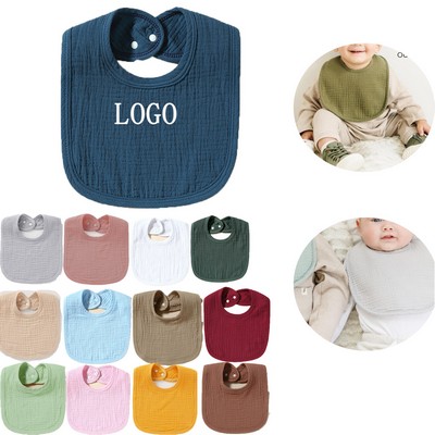 Muslin Baby Bandana Bibs Cotton Drool Bibs Set