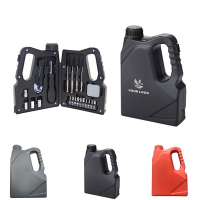 21 Pieces Oil Pot Type Hardware Tool Set