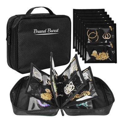 Travel Jewelry Organizer Case