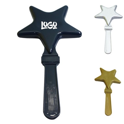 Star-Shaped PP Hand Clapper Toy