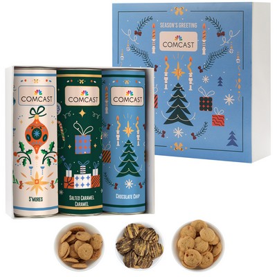 3 Way Crave Cookie Collection - 8" Tube, Option 2