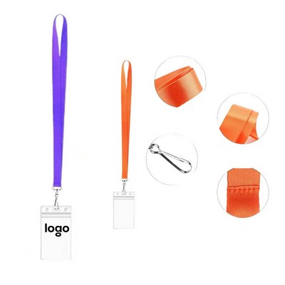 Lanyards & Waterproof Badge Holders Set