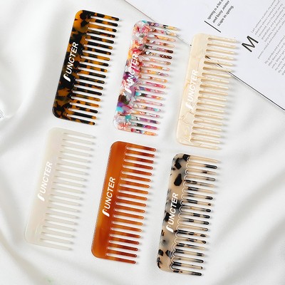 Acetate Hair Detangler Comb for Wet And Dry