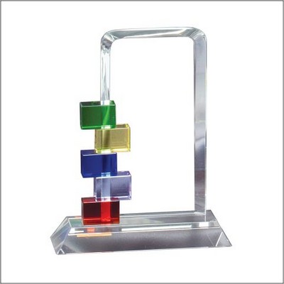 Prestige Glass Award, 7"H