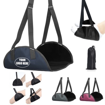 Velvet Airplane Feet Resting Hammock