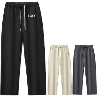 350G Heavyweight Drape Wide-leg Trousers