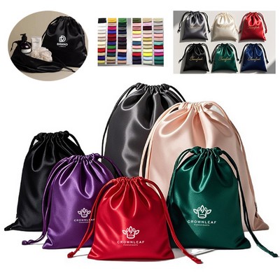 Satin Drawstring Bag