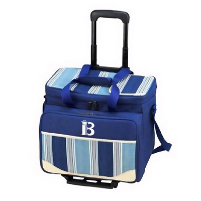 70L Wheeled Oxford Insulated Lunch Cooler Bag