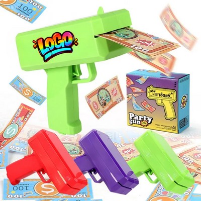 Electric Handheld Fun Money Gun