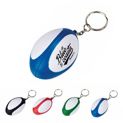 Rugby Stress Reliever Keychain