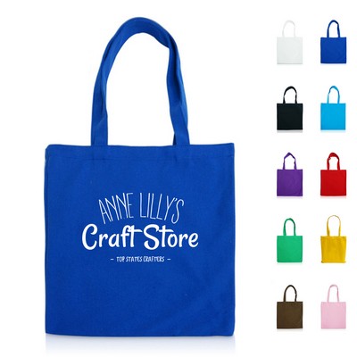 Natural Cotton Vacation Tote Bag