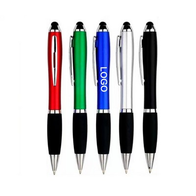 Rubber Stylus Top Javelin Pen