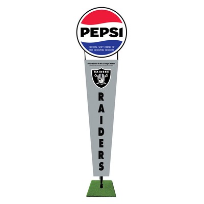 4' Football Down Marker Display