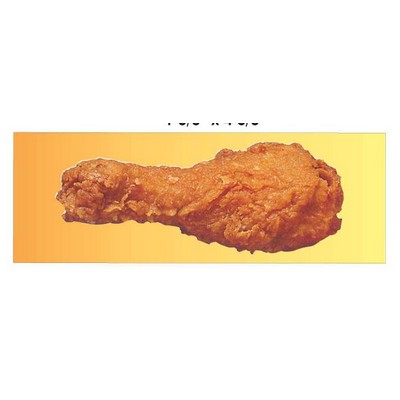 Chicken Leg Panoramic Badge w/ Bar Pin