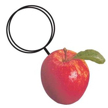 Apple Executive Key Chain w/Mirrored Back (3 Square Inch)