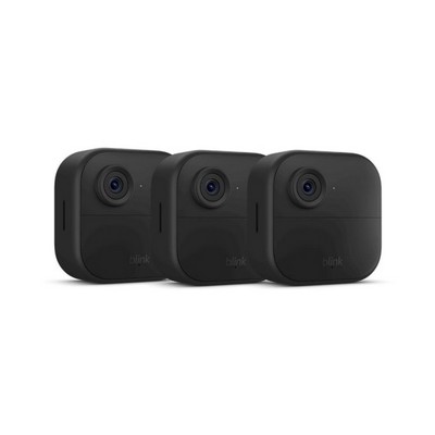 Blink Outdoor 4 Wireless Smart Security 3 Camera System - Black