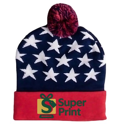Jacquard Knitted Cap