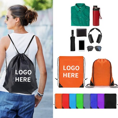 Athletic Polyester Sling Backpack