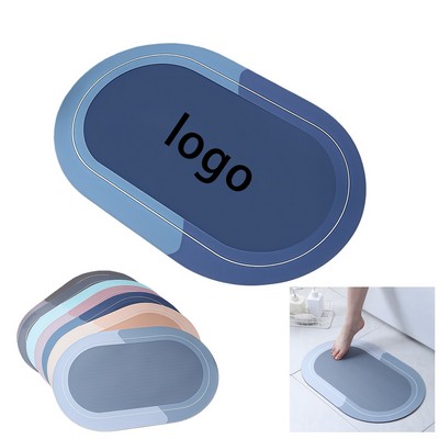 Eco Diatomaceous Earth Quick-Dry Bath Mat