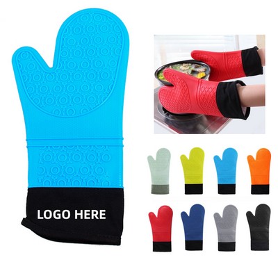 Heat Resistant Silicone Oven Mitts