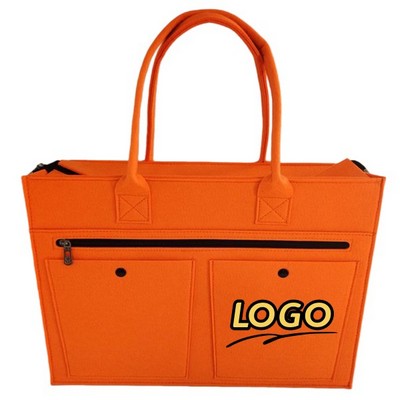 Felt Meeting Tote