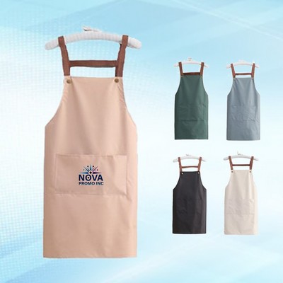 PVC Waterproof Cooking Apron with Oil and Stain Resistance
