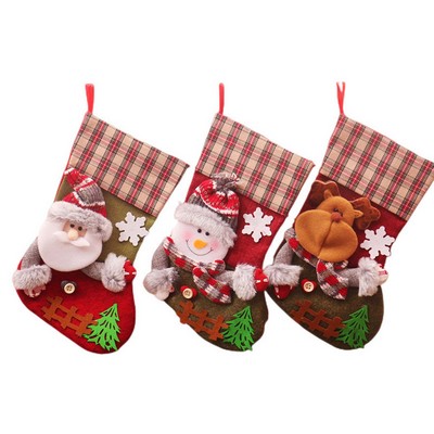 Christmas Hanging Sock Ornaments
