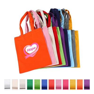 Eco Friendly Full Color Printed Cotton Canvas Tote Shopping Bag