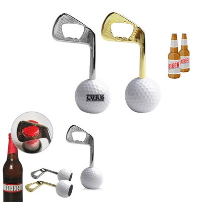 Golf Ball Bottle Opener