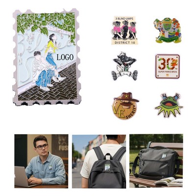 Personalized Enamel Metal Emblem Badge