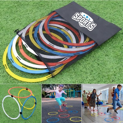 Epic Multi-Color Soccer Agility Rings (Set of 12)