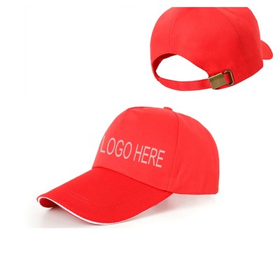 22.8" L Twill Slide Buckle Baseball Cap