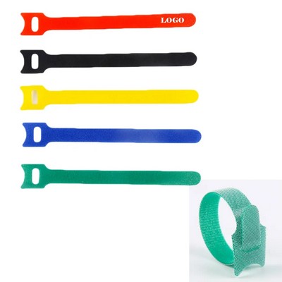 Durable Nylon Hook and loop Ties