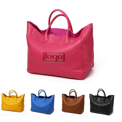 Genuine Leather Tote Bag