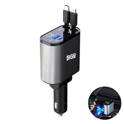 Retractable Car USB Charger